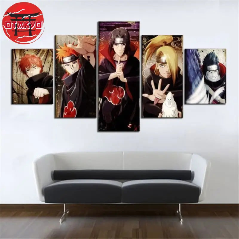 Tableau Akatsuki - Naruto Shippuden