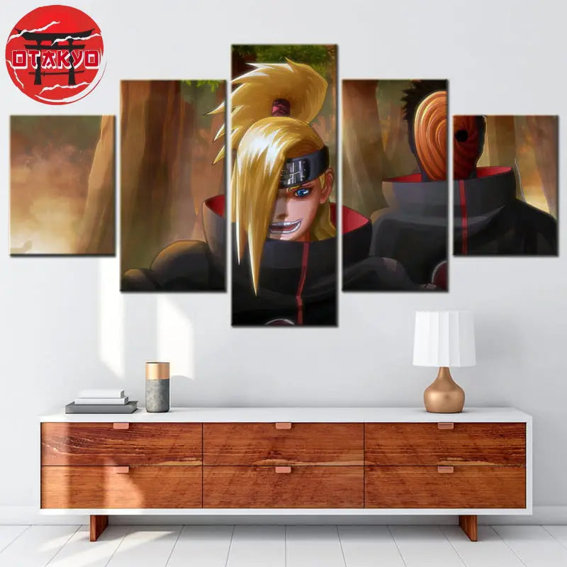 Tableau Deidara & Tobi - Naruto Shippuden™