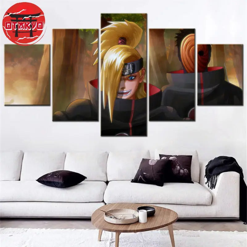 Tableau Deidara & Tobi - Naruto Shippuden™
