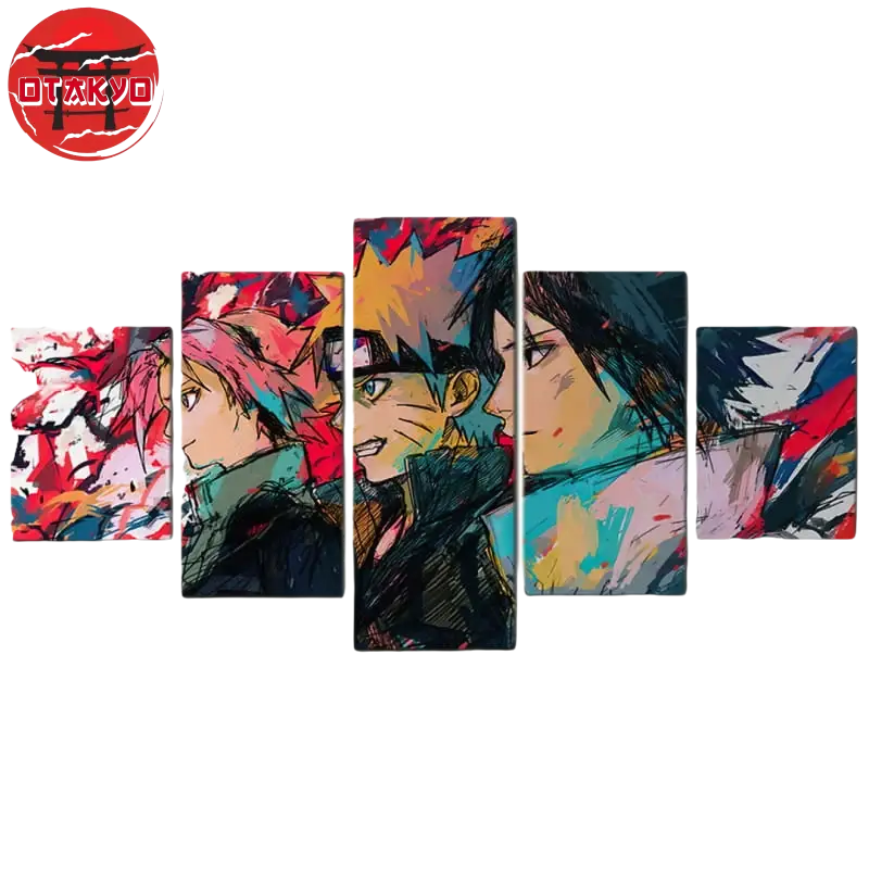 Tableau Equipe 7 Le combat Final - Naruto Shippuden™