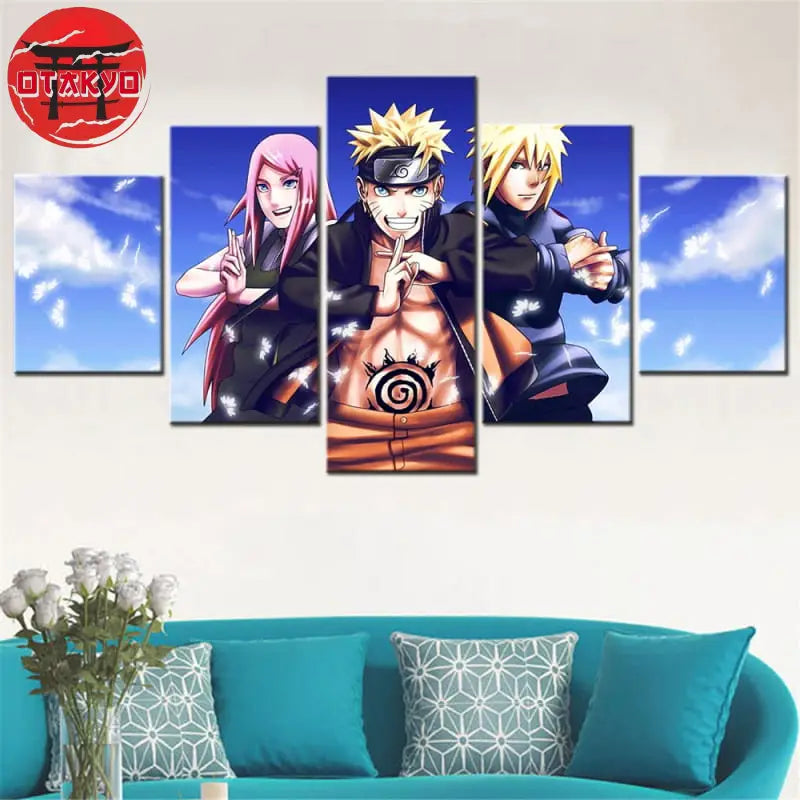 Tableau Famille Uzumaki - Naruto Shippuden™