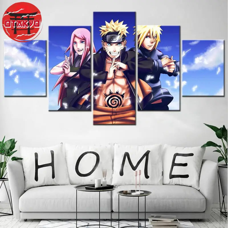 Tableau Famille Uzumaki - Naruto Shippuden™