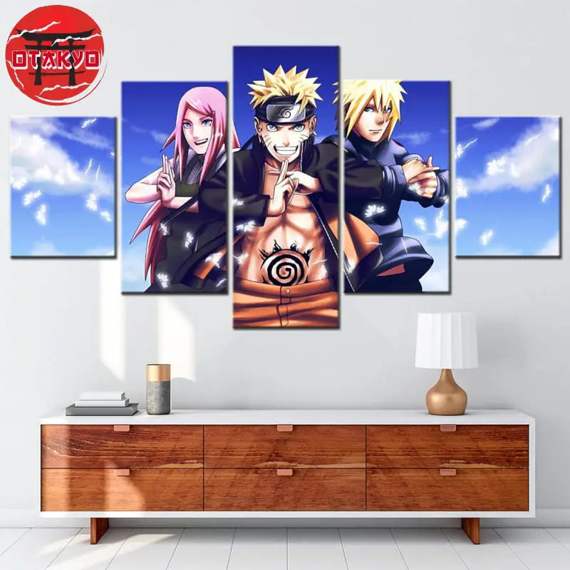 Tableau Famille Uzumaki - Naruto Shippuden™