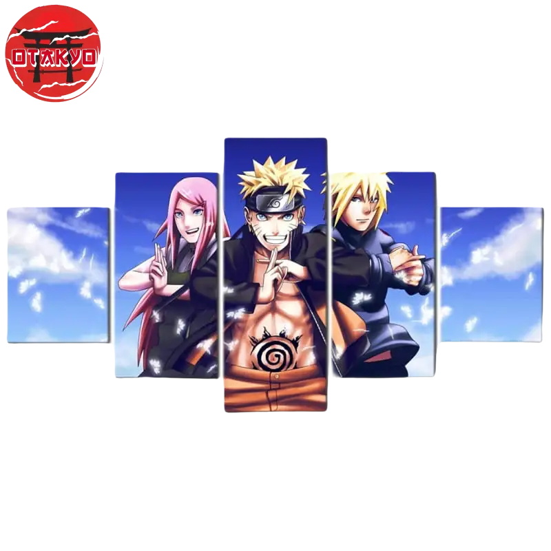 Tableau Famille Uzumaki - Naruto Shippuden™