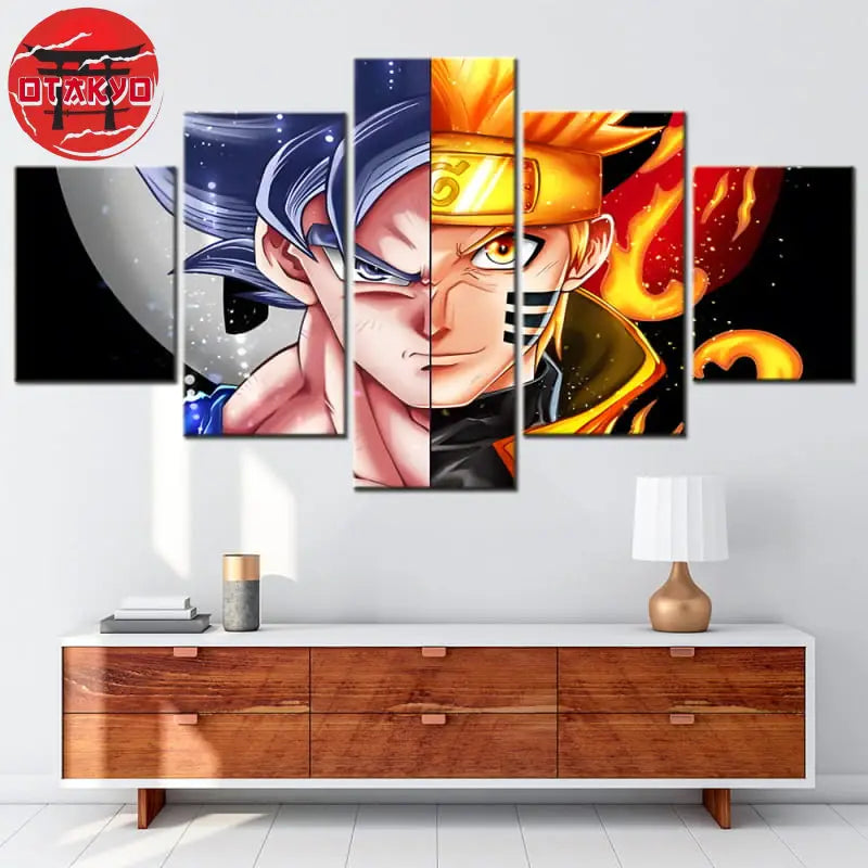 Tableau Goku x Naruto - Naruto Shippuden™