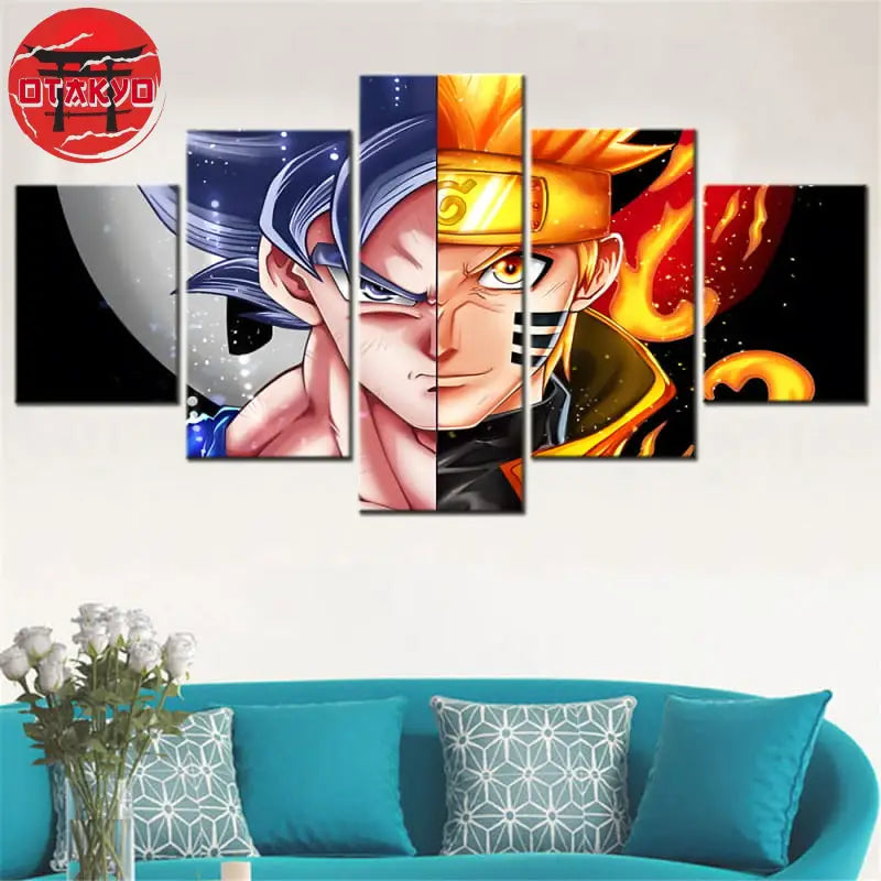 Tableau Goku x Naruto - Naruto Shippuden™
