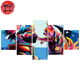 Tableau Kakashi x Kurama Pop Art - Naruto Shippuden™