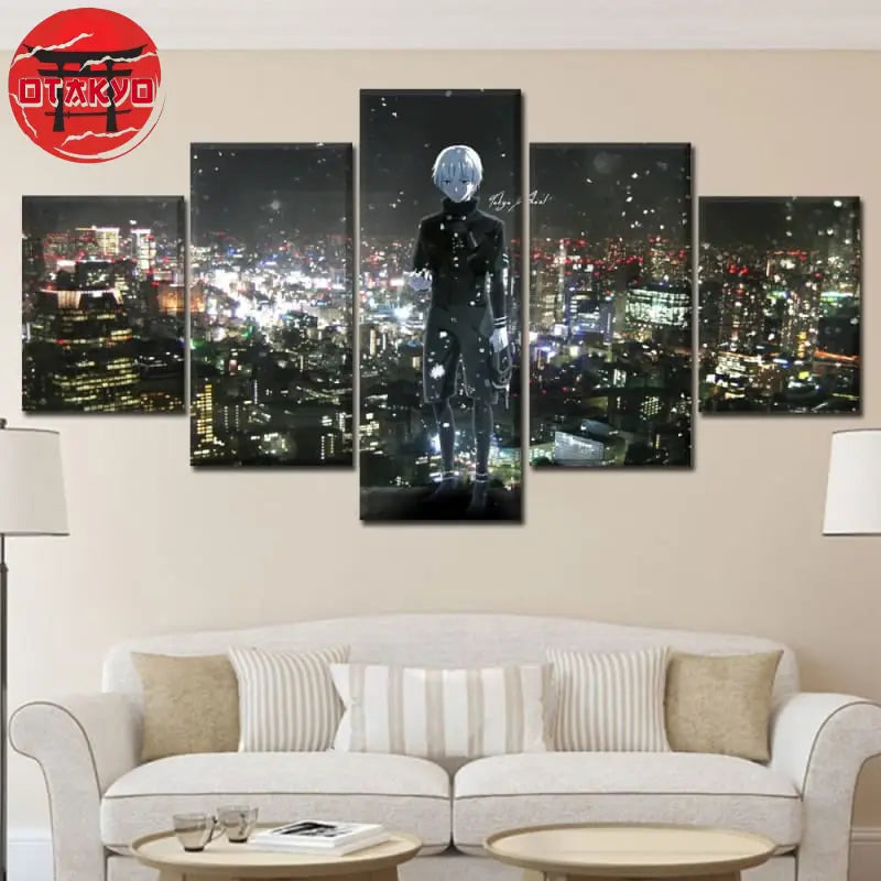 Tableau Ken Kaneki "Shironeki" - Tokyo Ghoul