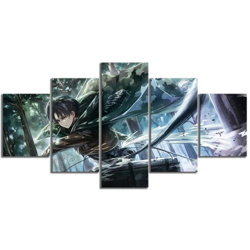 Tableau Livaï Ackerman - Attaque des titans