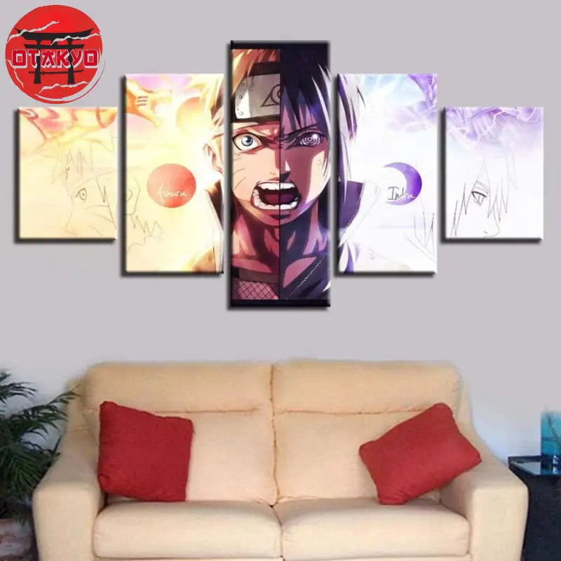 Tableau Naruto et Sasuke - Naruto Shippuden™