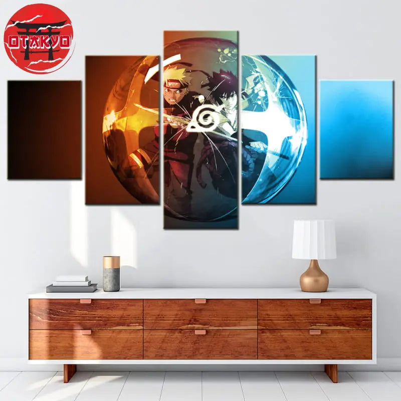 Tableau Naruto & Sasuke Le Choc des Elus - Naruto Shippuden™