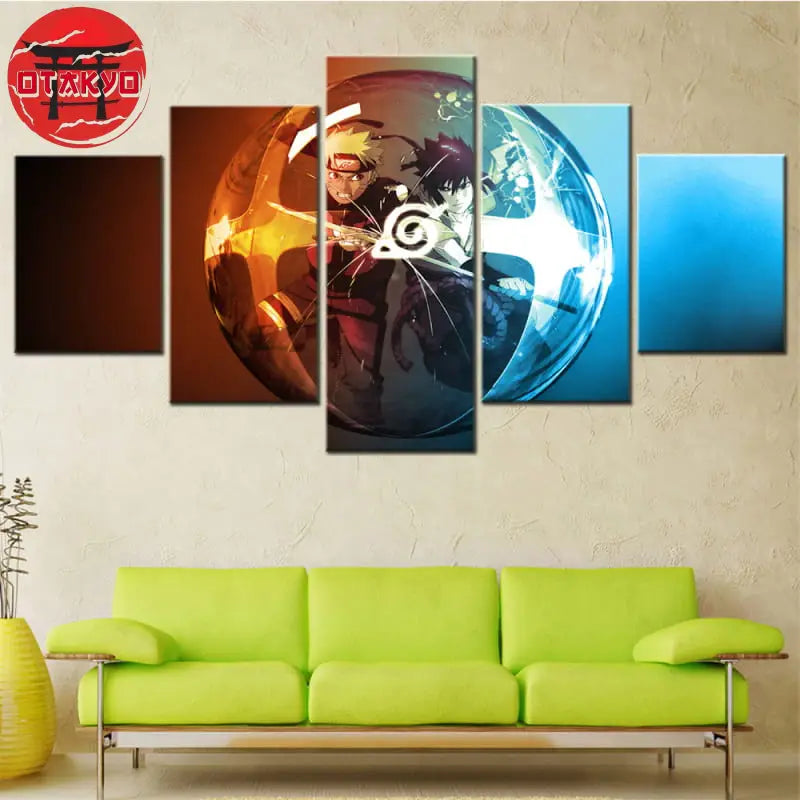 Tableau Naruto & Sasuke Le Choc des Elus - Naruto Shippuden™