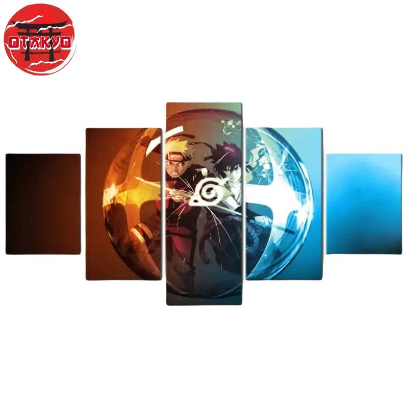 Tableau Naruto & Sasuke Le Choc des Elus - Naruto Shippuden™