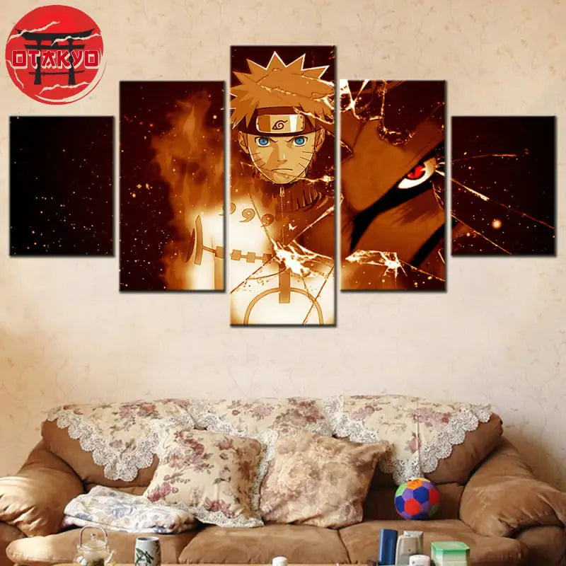 Tableau Naruto x Kurama - Naruto Shippuden™