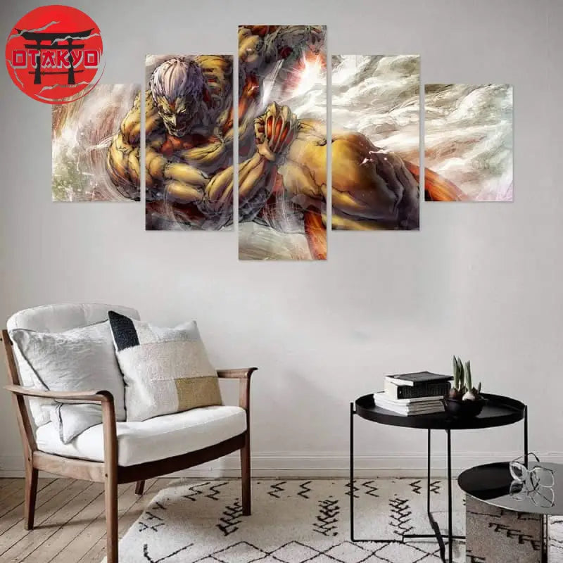 tableau-reiner-braun-titan-cuirasse-attaque-des-titans™