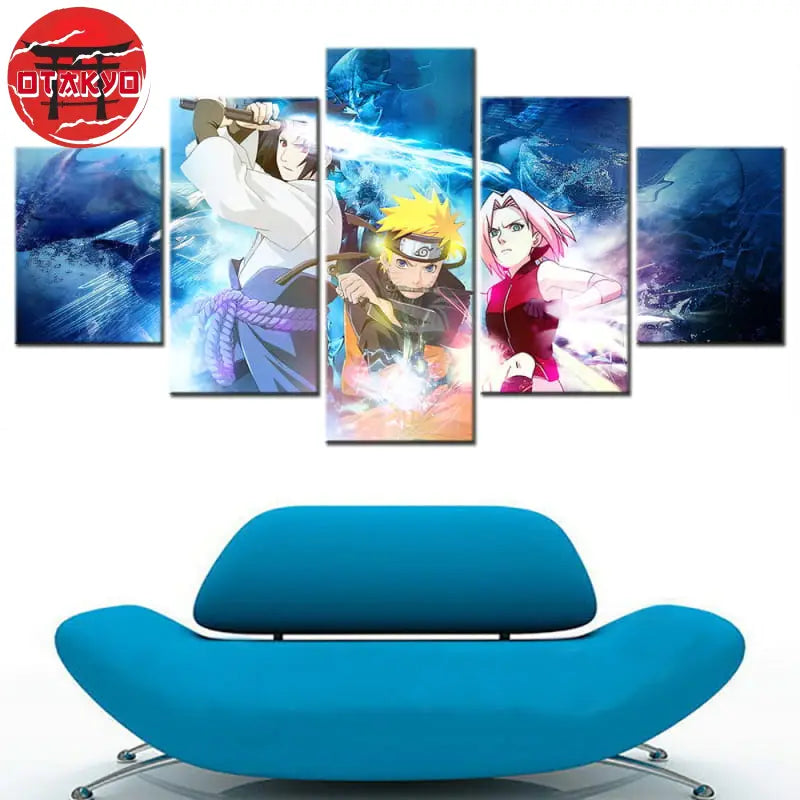 Tableau Sasuke x Naruto x Sakura - Naruto Shippuden™