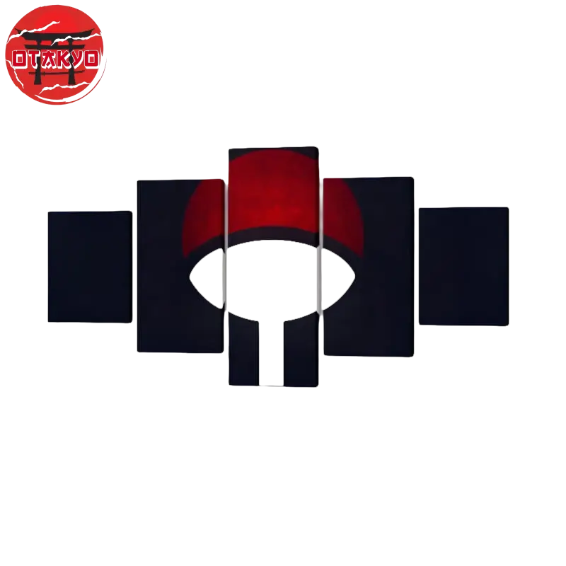Tableau Emblème Uchiha