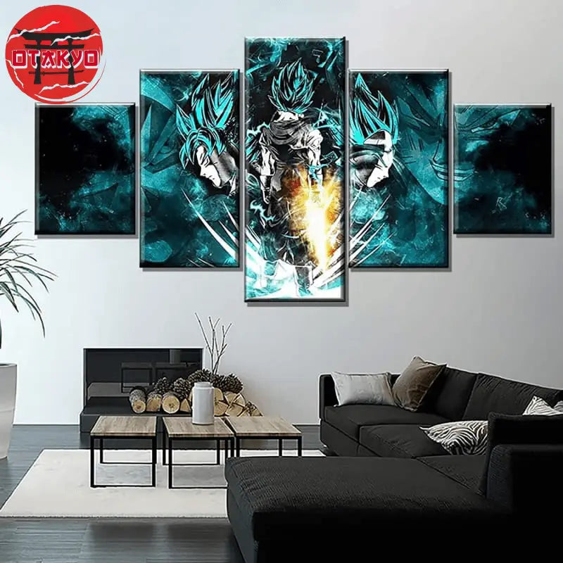 Tableau Vegetto SSJ Blue - Dragon Ball Z™