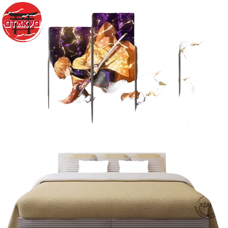 Tableau Zenitsu Agatsuma - Demon Slayer