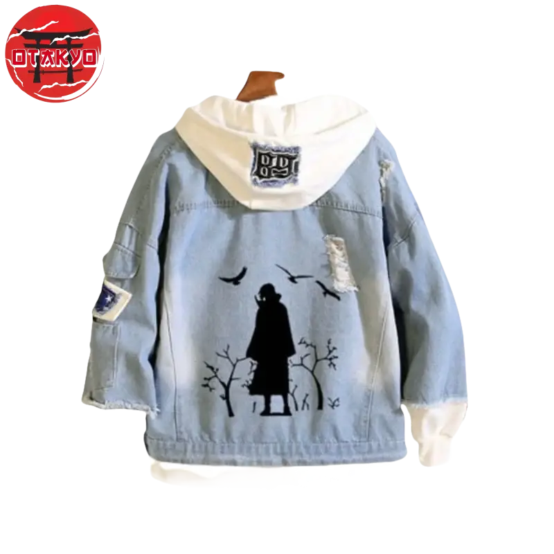 Veste en jean Itachi Uchiwa - Naruto™ - Otakyo