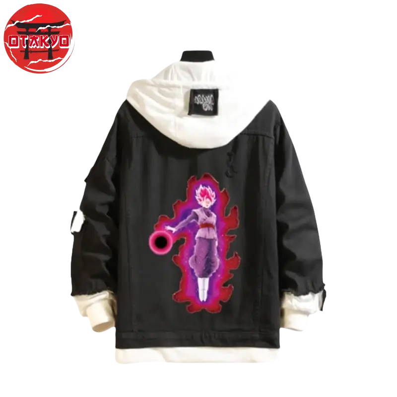 veste-en-jean-goku-rose-dragon-ball-z