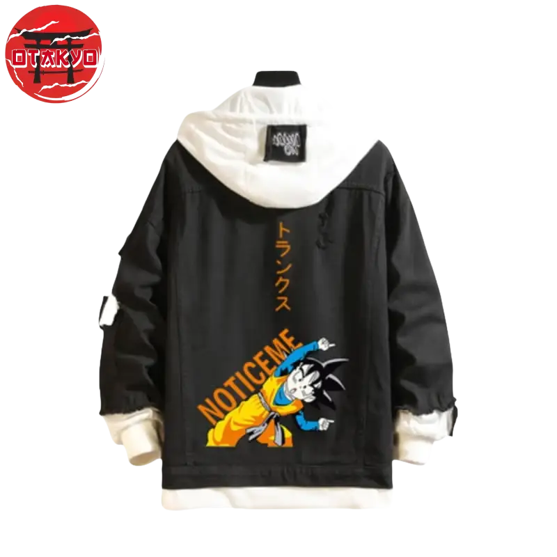 veste-en-jean-goten-dragon-ball-z