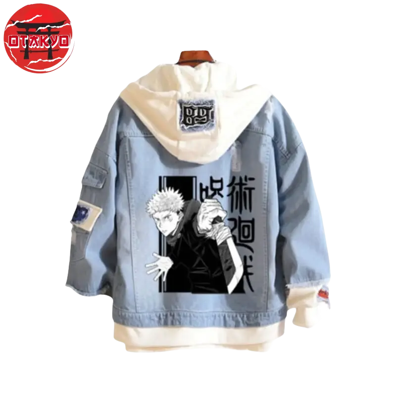 Veste en jean Itadori Yuji - Jujutsu Kaisen™ - Otakyo