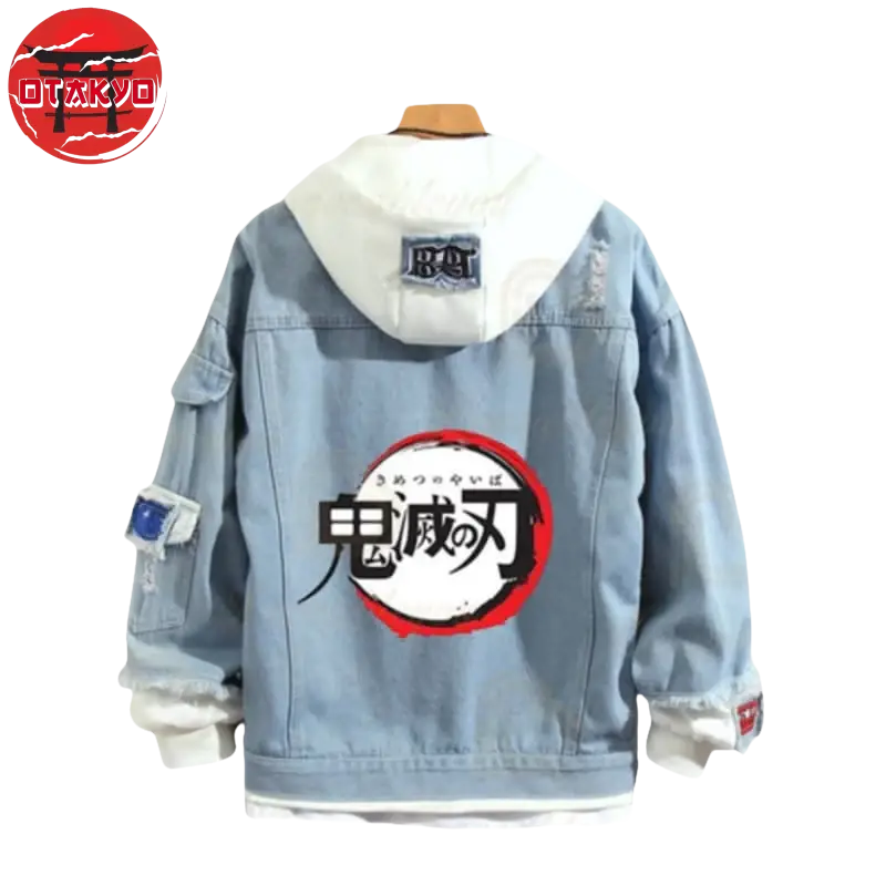 Veste en Jean Logo - Demon Slayer™