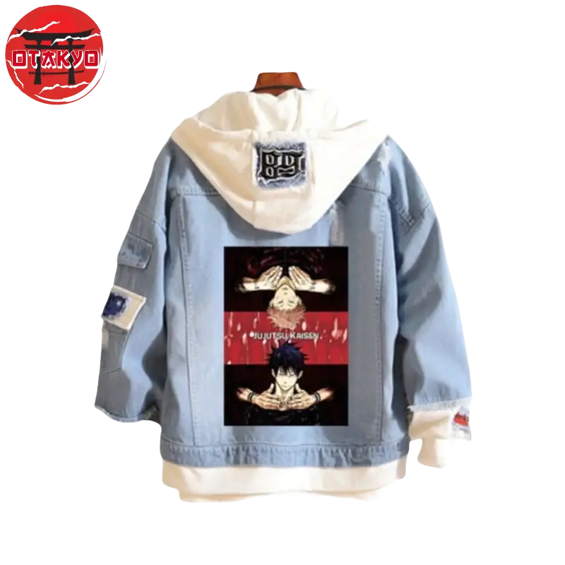 Veste en jean Megumi X Yuji - Jujutsu Kaisen™ - Otakyo