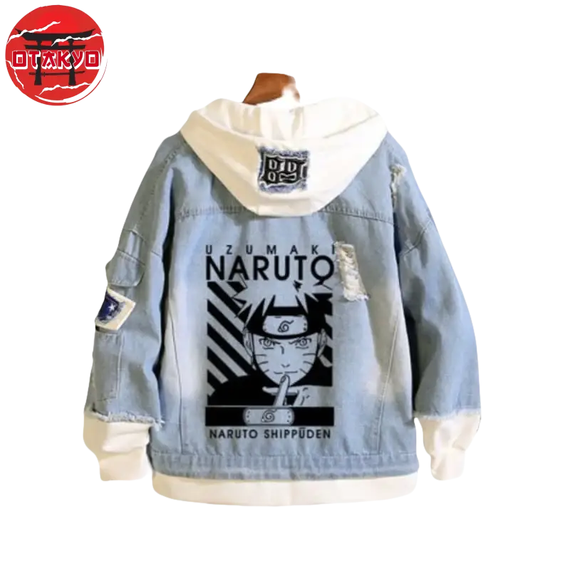 Veste en jean Naruto Shippuden - Naruto™ - Otakyo