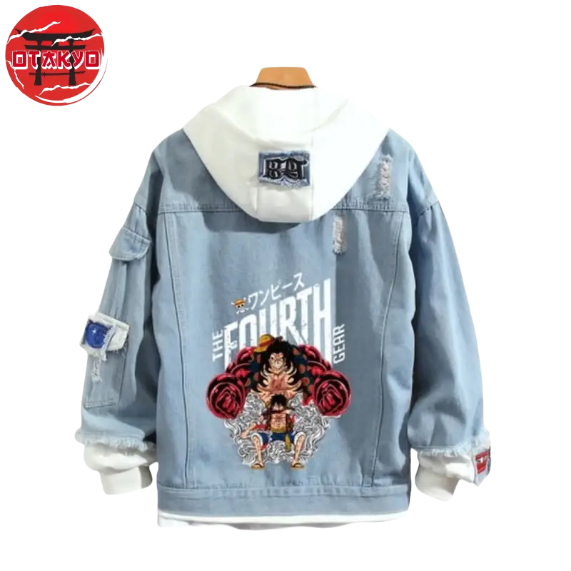 Veste Jean Luffy Gear 4th One Piece