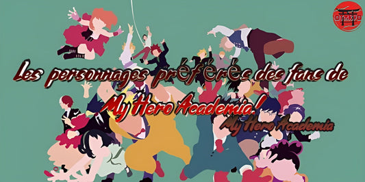 Les personnages préférés des fans de My Hero Academia!