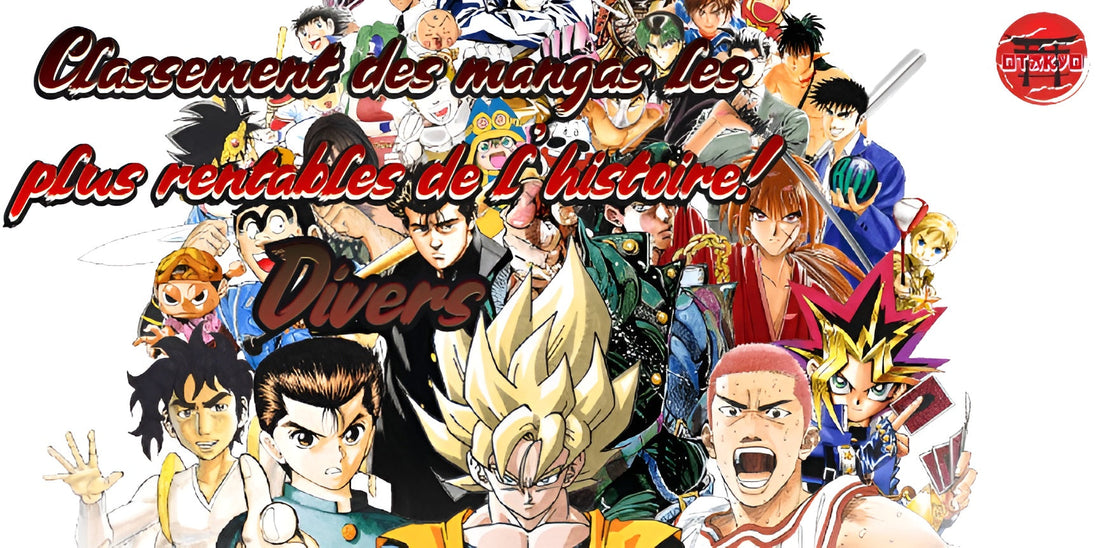 Classement des mangas les plus rentables de l’histoire!