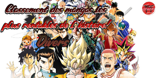 Classement des mangas les plus rentables de l’histoire!