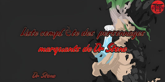 Liste complète des personnages marquants de Dr Stone