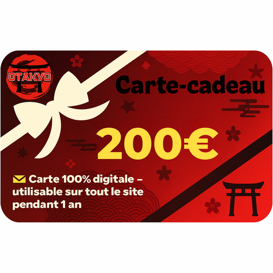 Carte-Cadeau 200€ - Otakyo