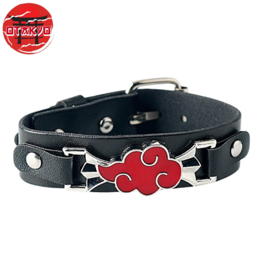Bracelet Akatsuki "Nuage Écarlate" - Naruto Shippuden™