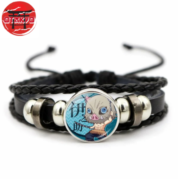 Bracelet Inosuke Hashibira "Style Chibi Du Sanglier" - Demon Slayer™