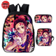 Cartable avec Trousse et Sacoche Tanjiro Pillier du Soleil - Demon Slayer™