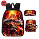 Cartable avec Trousse et Sacoche Rengoku - Demon Slayer™