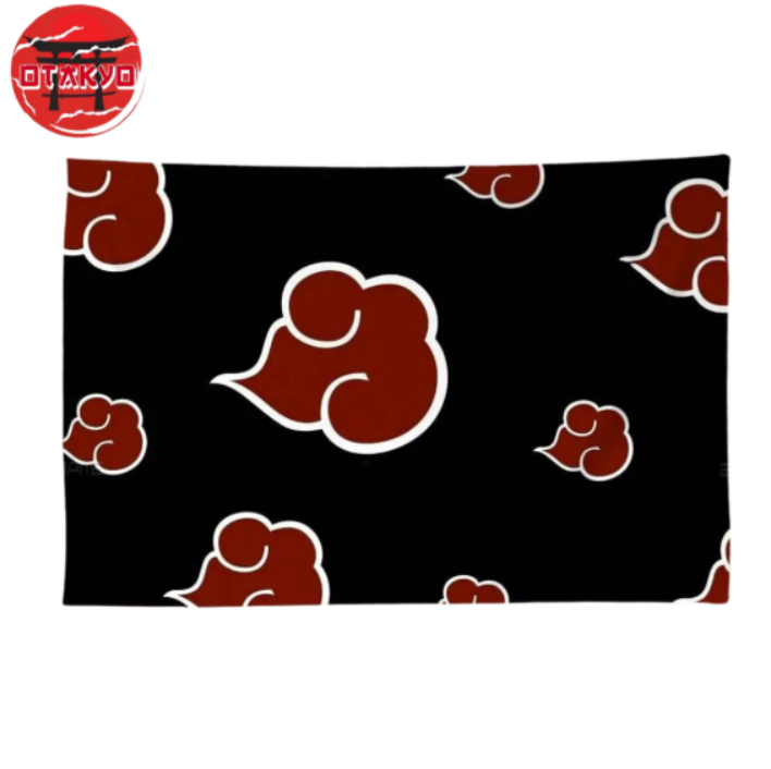 Drapeau Akatsuki "Nuages Rouges" - Naruto™