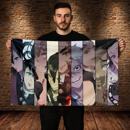 Drapeau Des Maîtres Du Corps Des Pourfendeurs – Demon Slayer™
