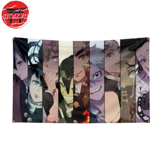 Drapeau Des Maîtres Du Corps Des Pourfendeurs – Demon Slayer™