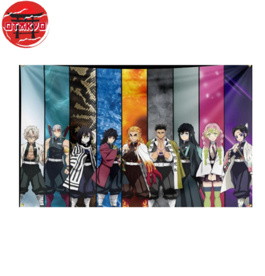 Drapeau Des Maîtres Du Souffle - Demon Slayer™