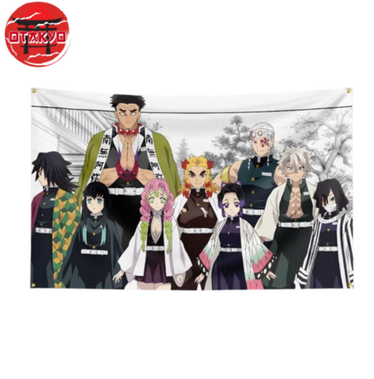 Drapeau Les Pourfendeurs D’Élite – Demon Slayer™