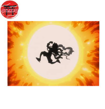 Drapeau Luffy "Silhouette Gear 5" - One Piece™