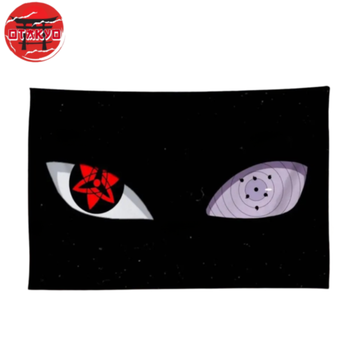 Drapeau Madara Uchiwa "Sharingan Et Rinnegan" – Naruto™
