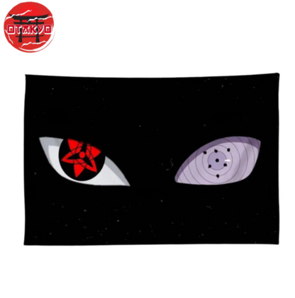 Drapeau Madara Uchiwa "Sharingan Et Rinnegan" – Naruto™