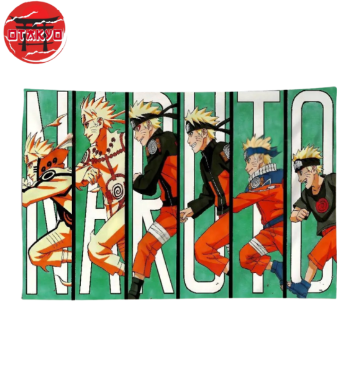 Drapeau Naruto "Course À Travers Les Âges" – Naruto™