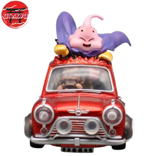 Figurine Majin Buu & Mr. Satan "Voiture Rouge" - Dragon Ball Z™